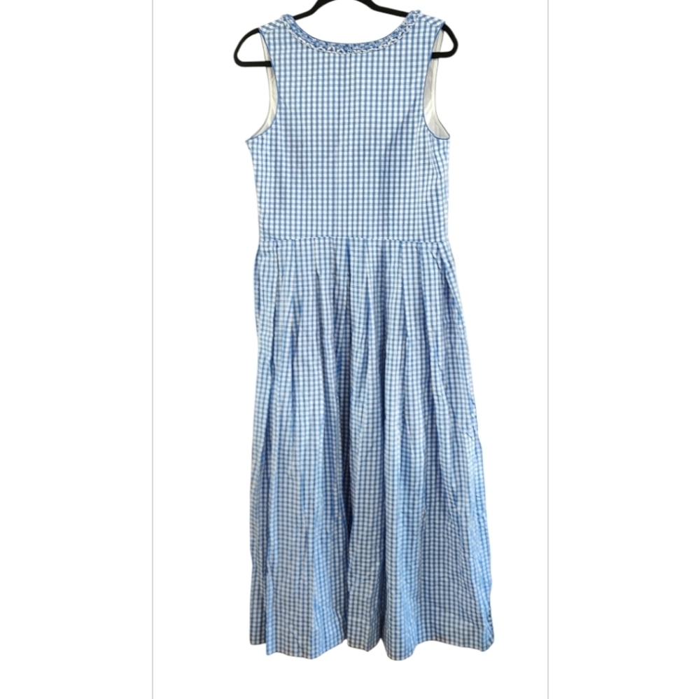 Vintage H. Moser Gingham - Octoberfest German Traditional Folk Costume Dress View 3